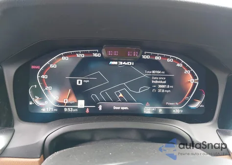 2022 BMW 3 Series M340I xDrive from USA, damaged, VIN 3MW5U9J02N8C28377